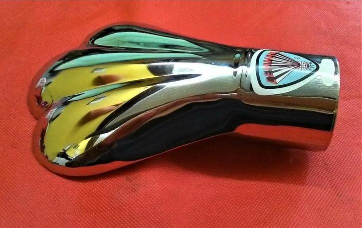 Oldtimer Uitlaat Sierstuk. Chroom.  Nieuw., Auto diversen, Auto-accessoires, Nieuw, Ophalen of Verzenden