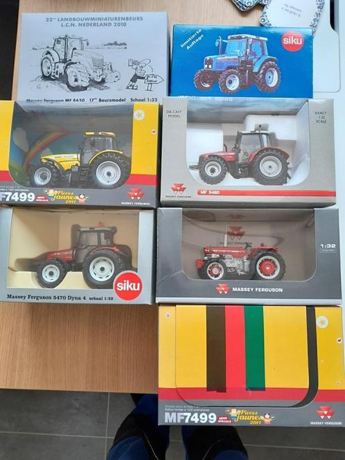 Massey Ferguson modellen limited edition, Hobby en Vrije tijd, Modelauto's | 1:32, Zo goed als nieuw, Tractor of Landbouw, Universal Hobbies