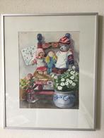 Aquarel Mari Jacobs 51/ 41 cm, Antiek en Kunst, Ophalen of Verzenden