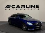 Mercedes-Benz C-klasse 200 AMG LINE PANORAMA ACC KEYLESS CAM, Automaat, 4 cilinders, Blauw, Bedrijf