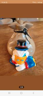 Vintage Spaarpot Dagobert Duck, Ophalen of Verzenden, Gebruikt, Steen, Aardewerk of Keramiek, Strip- of Tekenfilmfiguur