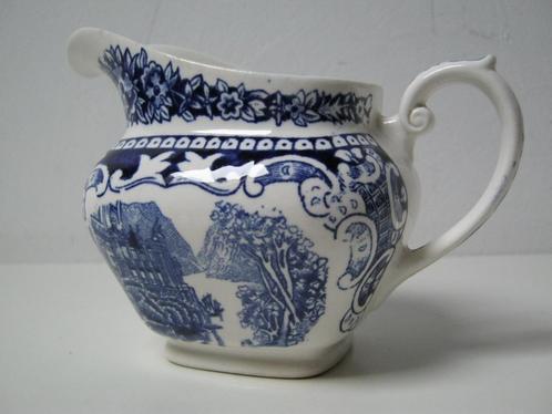 Old England Royal Sphinx roomkannetje blauw, Antiek en Kunst, Antiek | Servies los, Ophalen of Verzenden