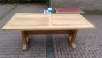 Eiken kloostertafel, Huis en Inrichting, Tafels | Eettafels, Ophalen, Gebruikt, Eikenhout, 50 tot 100 cm