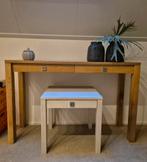 Mooie houten sidetable!, Ophalen, 100 tot 150 cm, Zo goed als nieuw, 25 tot 50 cm