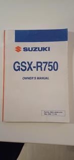 Instructieboekje Suzuki GSX-R 750 K7 2007, Suzuki