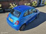 Fiat 500 1.0 Hybrid. Launch Ed. CLIM.CONTR.. 6-VERSN. LED., Voorwielaandrijving, Gebruikt, Met garantie (alle), Blauw