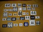 oud emaille huisnummer 44 ook 45 46 47 48 49 50 51 52 53 54, Antiek en Kunst, Antiek | Emaille, Ophalen of Verzenden