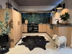 showroomkeuken landelijk hoekopstelling eiken, Huis en Inrichting, Keuken | Complete keukens, Ophalen, Bruin, Hoekkeuken, Graniet of Steen