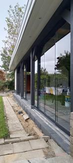 Glazen Schuifwanden actie!! v/a €190,- per paneel,, Ophalen, Nieuw, Serre