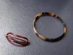 Antieke armband en haarpin / haarspeld van schildpad, Verzenden, Armband