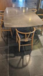 Eettafel marmer 2600x1400x740mm, Ophalen, Overige materialen, 100 tot 150 cm, 200 cm of meer