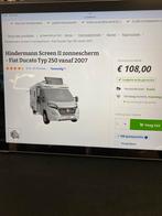 Hindermann Screen II zonnescherm - Fiat Ducato Typ 250, Ophalen of Verzenden, Zo goed als nieuw