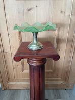 Art Deco uranium schaal, Antiek en Kunst, Antiek | Glas en Kristal, Ophalen of Verzenden