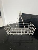 Riverdale Draadmand metalen  wit, Ophalen of Verzenden, Zo goed als nieuw, Rond, Overige materialen