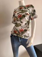 Lost Minds T-shirt - Bloemenprint - Maat L, Kleding | Heren, T-shirts, Ophalen of Verzenden, Zo goed als nieuw, Maat 52/54 (L)