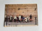 Vintage ansichtkaart Klaagmuur Western Wall Jerusalem 1949, Ophalen, 1940 tot 1960, Gelopen, Buiten Europa