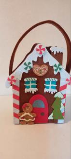 vilten Kerst geschenkentas Kerst geschenkenmand, Ophalen of Verzenden, Zo goed als nieuw