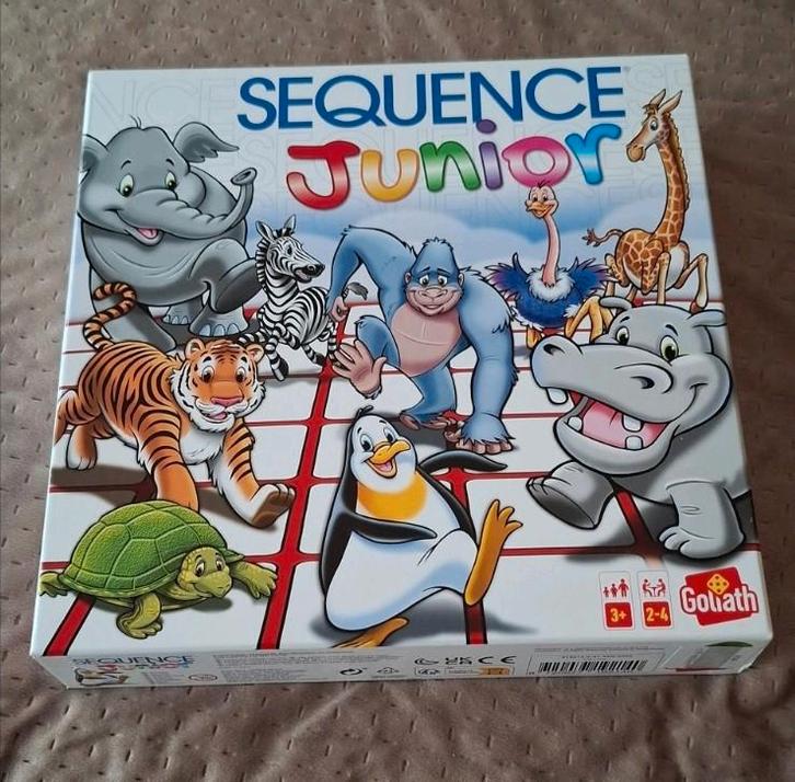 Sequence junior bordspel, Hobby en Vrije tijd, Gezelschapsspellen | Bordspellen, Ophalen of Verzenden