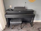 Digitale piano Medeli met kruk en koptelefoon, Muziek en Instrumenten, Piano's, Ophalen, Zwart, Digitaal, Zo goed als nieuw
