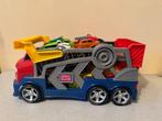 MEGABLOKS vrachtwagen met auto's MEGA BLOKS vrachtauto, Ophalen of Verzenden, Zo goed als nieuw, Megabloks