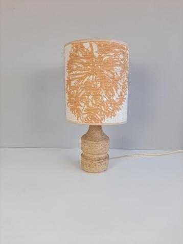 Vintage keramische tafellamp | Schemerlamp | Jaren 70 lamp beschikbaar voor biedingen