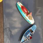 Antiek Blikken Speelgoed Boot & Onderzeeër, Jaren 70, Ophalen