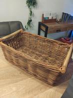 Rieten mand, Huis en Inrichting, Ophalen, Rechthoekig, Riet