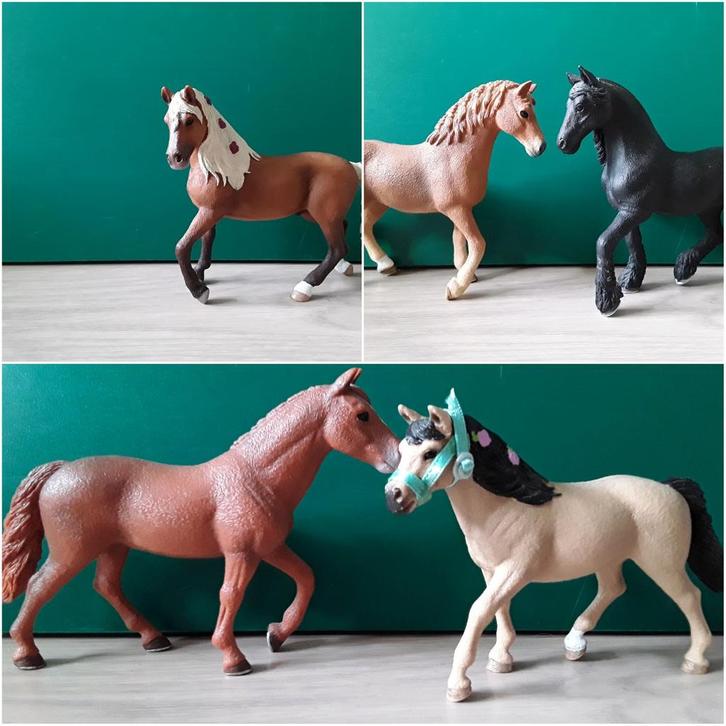 Schleich paarden, Verzamelen, Dierenverzamelingen, Zo goed als nieuw, Beeldje of Figuurtje, Paard, Ophalen of Verzenden