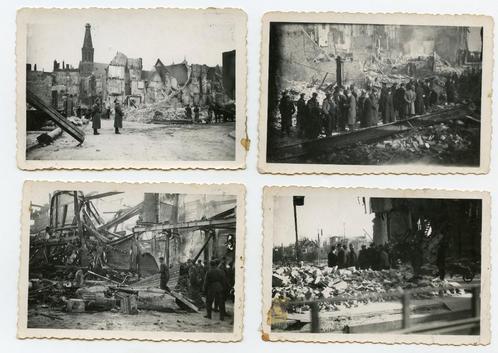 16 Unieke Foto's Bombardement Nijmegen 1944, Verzamelen, Militaria | Tweede Wereldoorlog, Overige soorten, Foto of Poster, Nederland