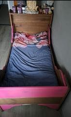 Roze met grenen, Huis en Inrichting, Slaapkamer | Bedden, Ophalen, Gebruikt, Kinder bed, Overige maten