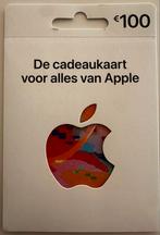 Apple gift card 100 euro, Diversen, Cadeaupapier, Ophalen of Verzenden, Nieuw