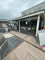 Hillhout Excellent vuren overkapping 599x399 cm, Tuin en Terras, Tuinhuizen, Ophalen, 200 tot 400 cm, Zo goed als nieuw, 500 cm of meer