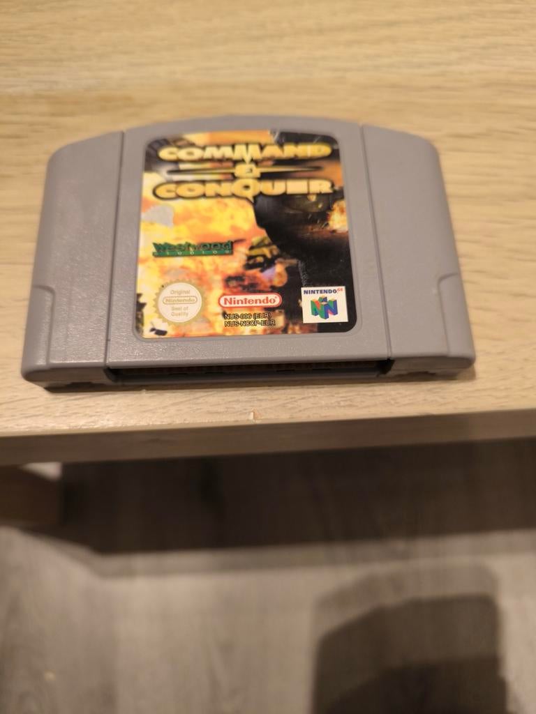 Command & Conquer N64 - Losse Cassette, Spelcomputers en Games, Games | Nintendo 64, Gebruikt, 1 speler, Ophalen of Verzenden