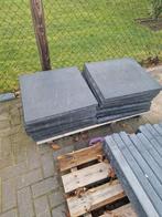 Terrastegels/klinkers/opsluitbanden antraciet, Tuin en Terras, Tegels en Klinkers, Ophalen, Nieuw, Beton, 5 tot 10 m²