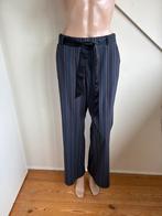 Studio Anneloes travelstof broek maat M wijde pijpen riem, Maat 38/40 (M), Studio Anneloes, Blauw, Ophalen of Verzenden