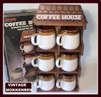 retro vintage mokken beker rek servies mok, Verzamelen, Retro, Ophalen of Verzenden, Huis en Inrichting