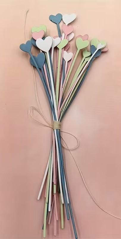 snijmal Hartjes als bosje NIEUW, Ophalen of Verzenden, Nieuw, Fantasie, Pons of Mal