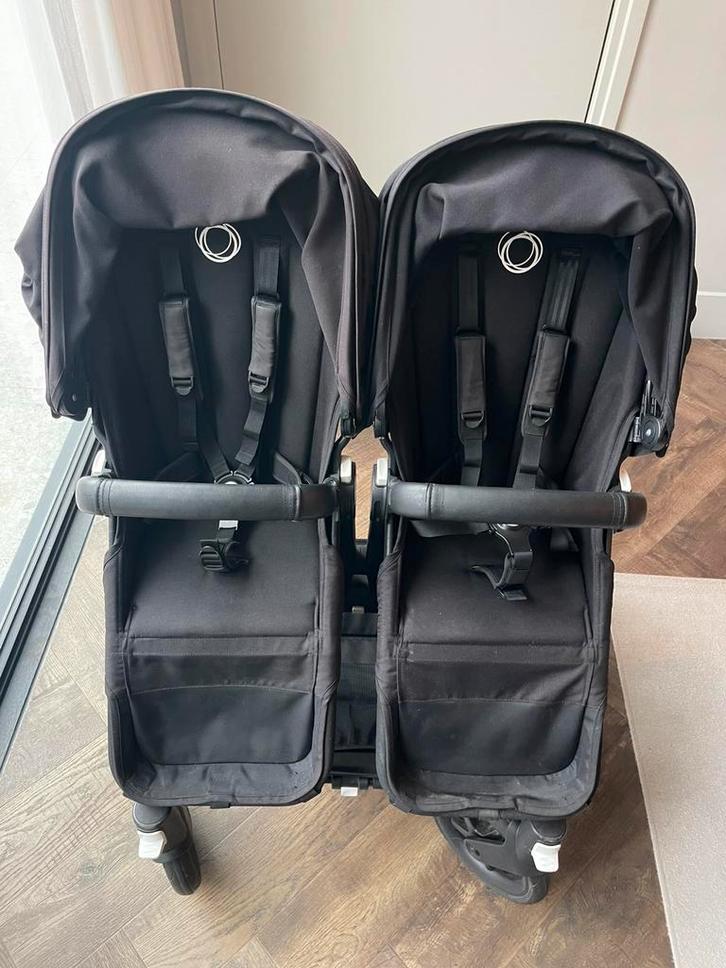 Bugaboo donkey 3 duo black, Kinderen en Baby's, Kinderwagens en Combinaties, Zo goed als nieuw, Bugaboo, Ophalen