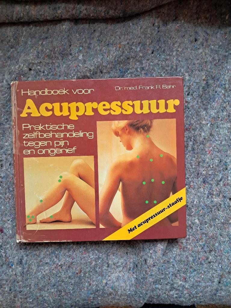 Handboek voor acupressuur, Ophalen of Verzenden, Gelezen, Frank Bahr