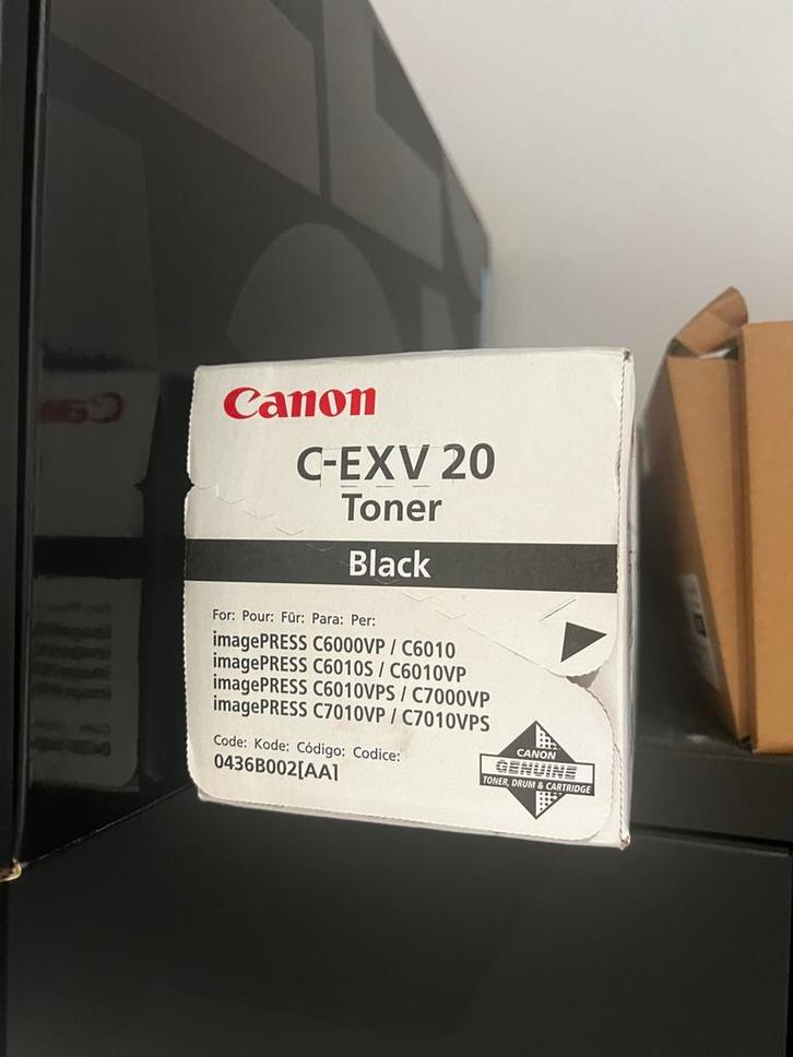 Canon C-EXV 20 Toner Zwart - Nieuw, Computers en Software, Printerbenodigdheden, Nieuw, Toner, Ophalen of Verzenden