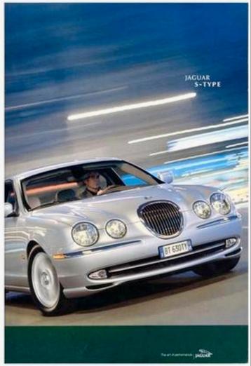 Jaguar S-type, brochure 2002 beschikbaar voor biedingen