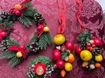 Kerstdecoratie  set Vintage, Ophalen of Verzenden, Gebruikt