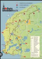GEZOCHt!!!  Elfsteden Fietstocht fietsKaart, Boeken, 2000 tot heden, Ophalen of Verzenden, Nederland, Landkaart