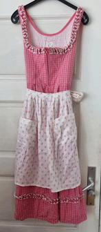 Mooie lange roze Dirndl oktoberfeest maat 34/36, Ophalen of Verzenden, Zo goed als nieuw, Meisje