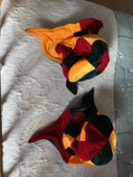 2 Fleurige carnavals hoeden: samen 12,50€, Carnaval, Maat 46/48 (XL) of groter, Ophalen of Verzenden, Accessoires
