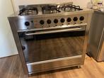 Groot Etna RVS Gasfornuis, Ophalen, Gebruikt, Oven met grill, Vrijstaand
