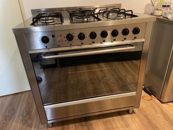 Groot Etna RVS Gasfornuis beschikbaar voor biedingen