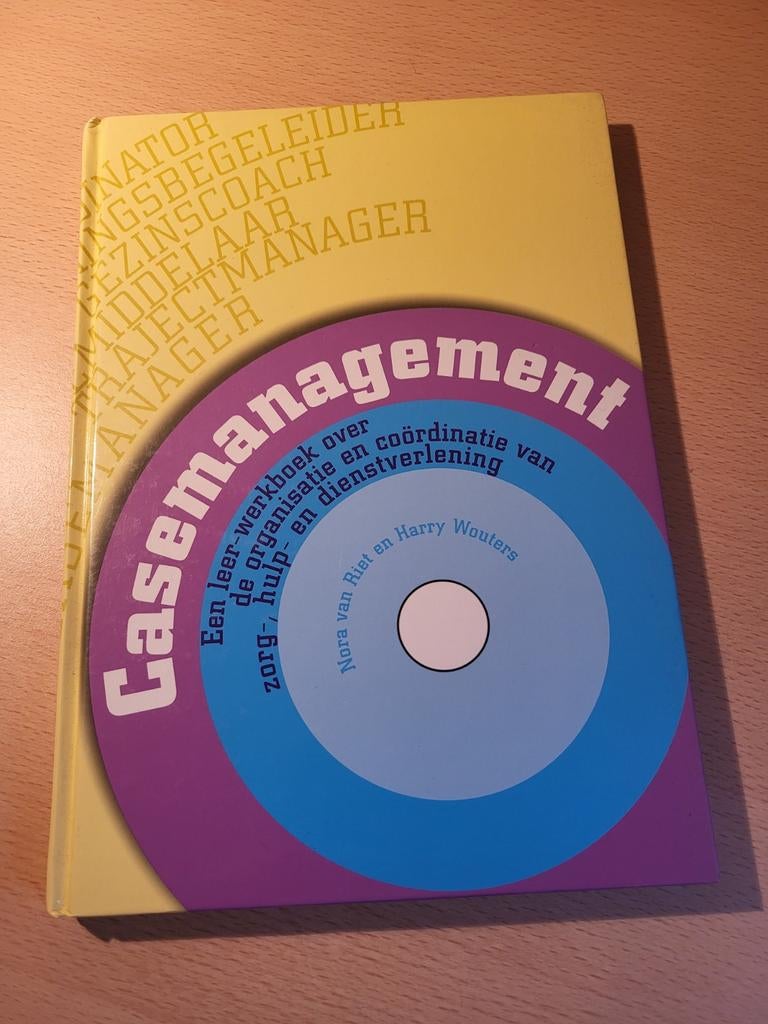 Casemanagement: Leer-werkboek, Boeken, Studieboeken en Cursussen, Zo goed als nieuw, HBO, Ophalen of Verzenden, Gamma