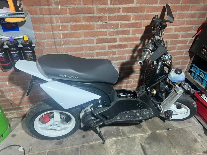 Onderdelen in stukken  (nieuw) Ludix blaster  CUSTOM SPUL !, Fietsen en Brommers, Brommeronderdelen | Scooters, Zo goed als nieuw