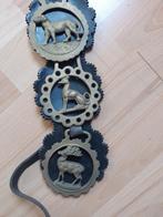 Messing badges paardentuig, Dieren en Toebehoren, Ophalen of Verzenden, Gebruikt, Overige soorten